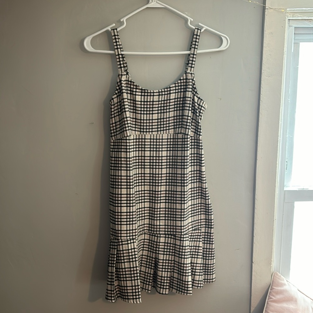 Hollister pleated striped dress